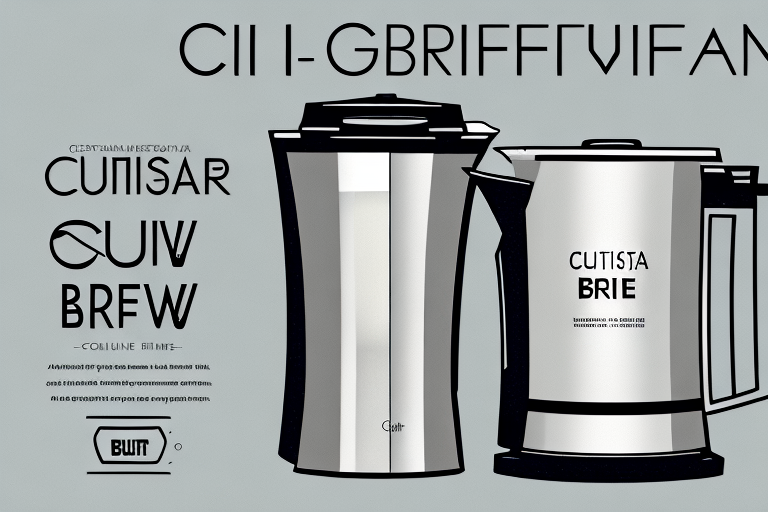 A cuisinart burr grind & brew 12 cup automatic coffee maker