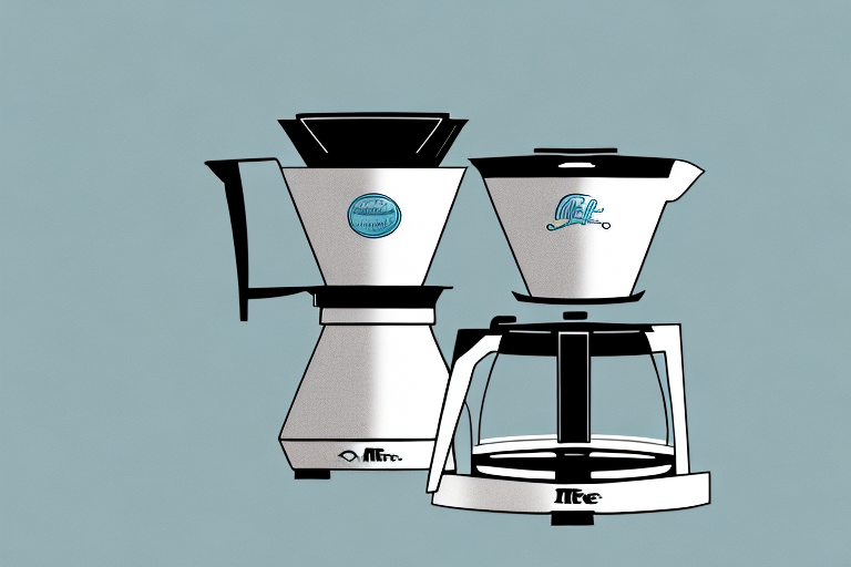 A mr coffee 12-cup coffee maker