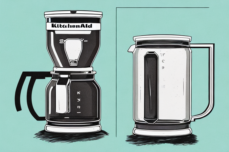 A kitchenaid cold.brew coffee maker
