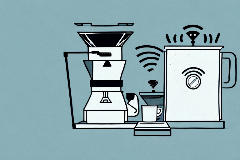 A coffee maker connected to a wireless network