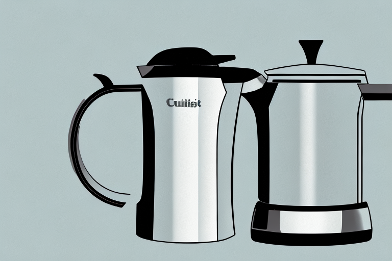 A 4 cup coffee maker