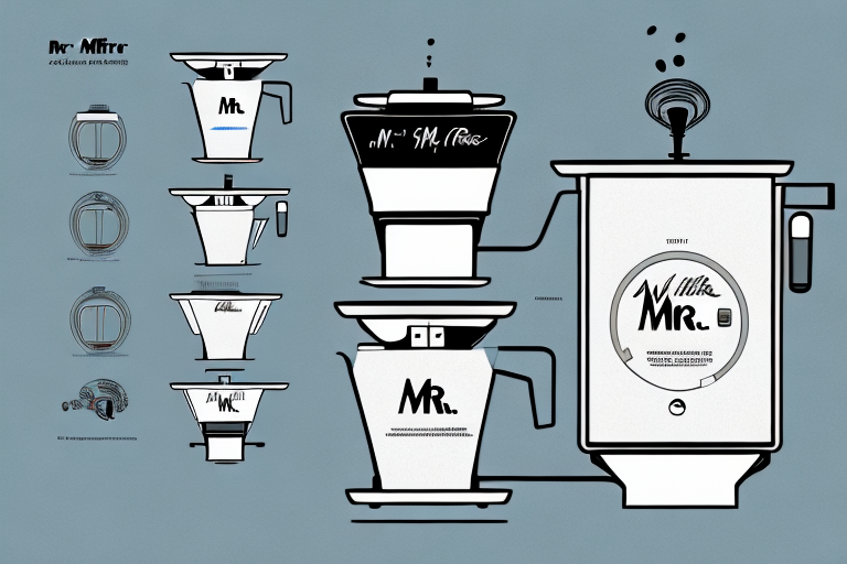 A mr coffee maker 12 cups machine with its features and components