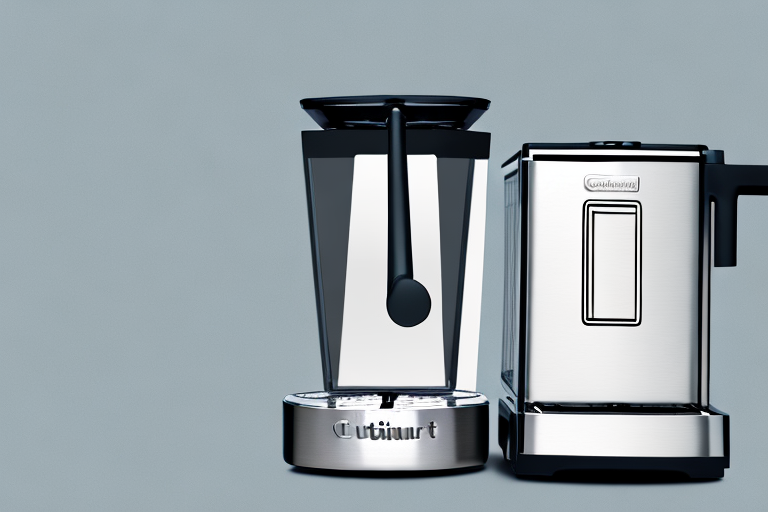 A cuisinart coffee center barista bar 4-in-1 coffee maker with its components and features visible