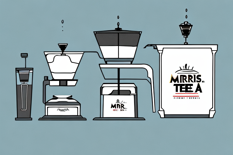 A mr coffee iced tea maker with its components and features