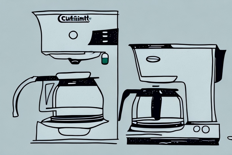 A cuisinart coffee maker with a troubleshooting guide