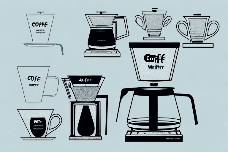 A four-cup mr. coffee maker