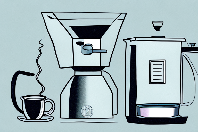 A cuisinart coffee maker with a thermal carafe