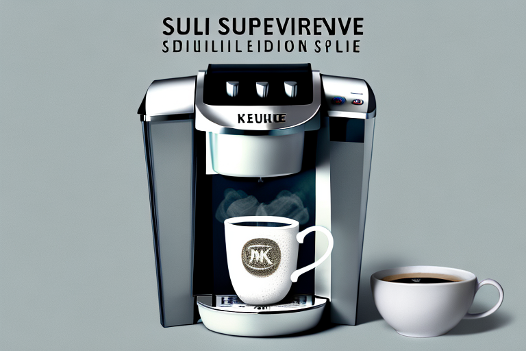 A keurig k-supreme plus special edition single serve coffee maker with its components and features