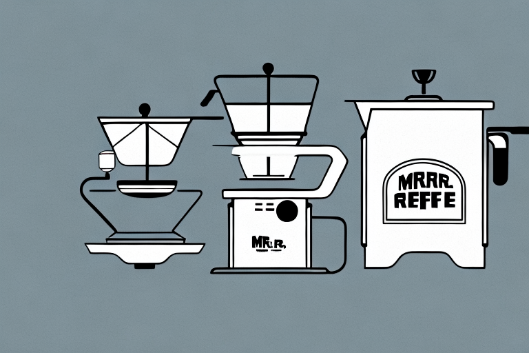 A mr. coffee espresso and cappuccino maker with its components and features