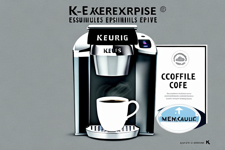 A keurig k-express essentials single serve k-cup pod coffee maker in black