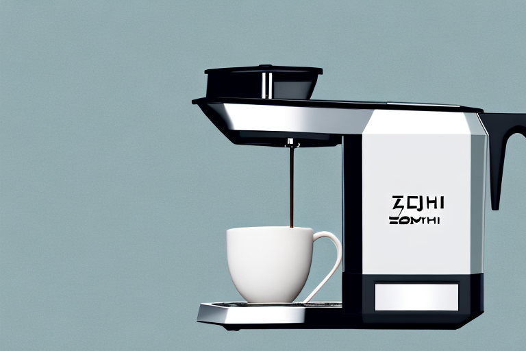 A zojirushi zutto 5-cup coffee maker with its components and features