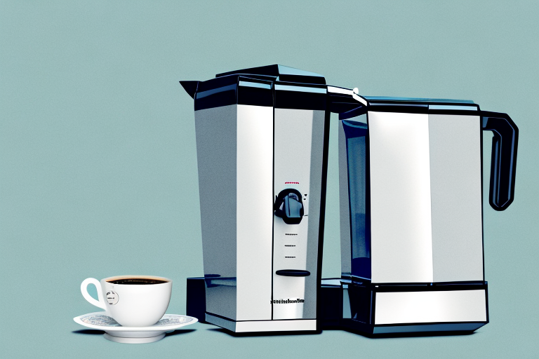 A hamilton beach 12-cup coffee maker (46201) with its components and features
