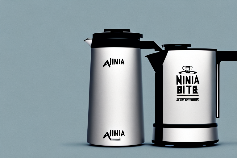 A ninja dualbrew 12-cup coffee maker with its features and components