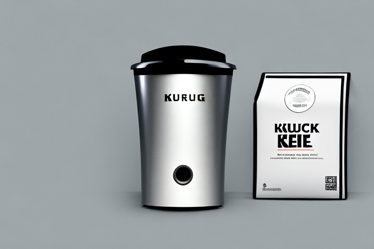 A black keurig k-compact single-serve k-cup pod coffee maker