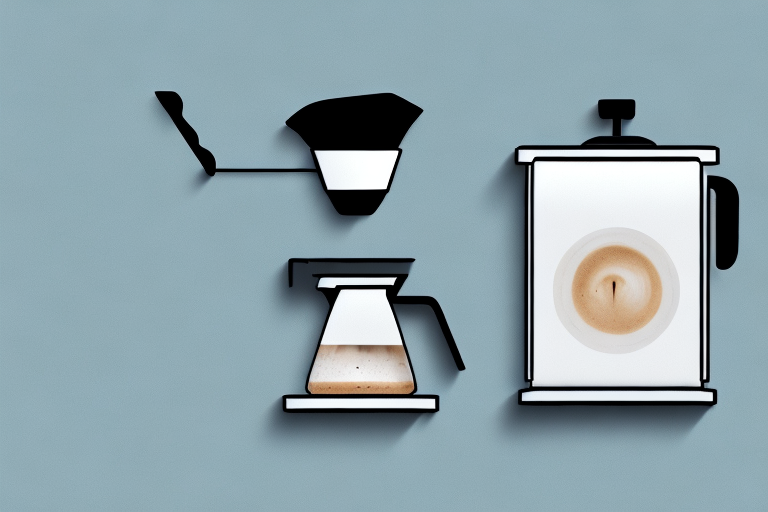 A modern coffee maker