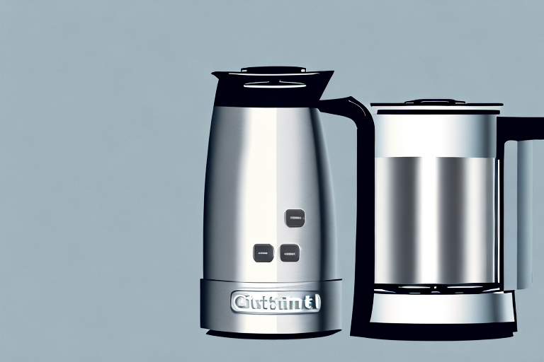 A cuisinart 12-cup programmable coffee maker