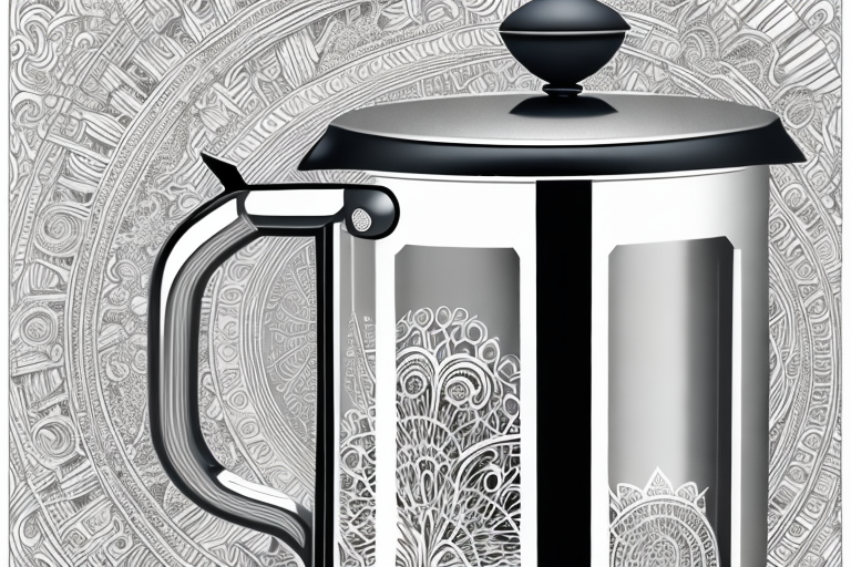 A bodum chambord 8-cup french press coffee maker