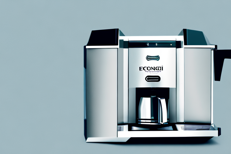 A de'longhi coffee maker with its components and features clearly visible